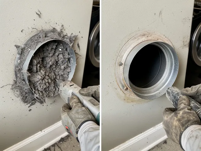 Professional clogged vent cleaning by Lynnfield Dryer Vent Cleaning in Lynnfield