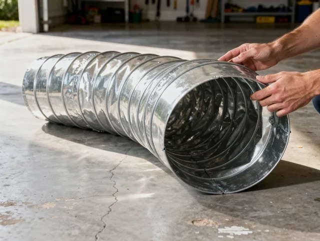 Lynnfield Dryer Vent Cleaning specialist using advanced equipment for thorough duct cleaning in Lynnfield