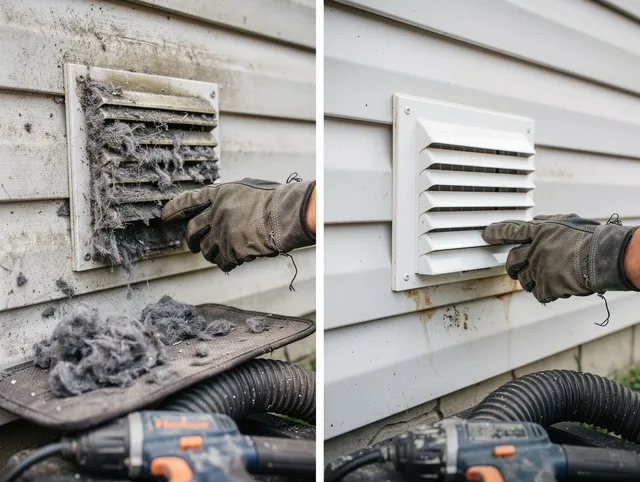 Residential dryer vent cleaning by Lynnfield Dryer Vent Cleaning in Lynnfield